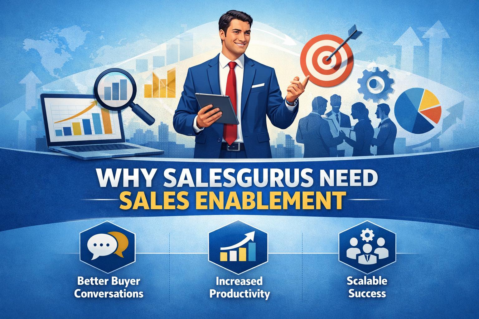 Blog-The enablement Why Every Salesguru Must Prioritize Sales Enablement to Win in Today’s Market